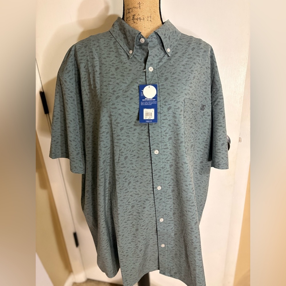 NWT Huk Button Down Short Sleeve Shirts